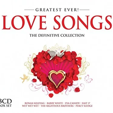 Greatest Ever! Love Songs: The Definitive Collection by Various Artists - album cover