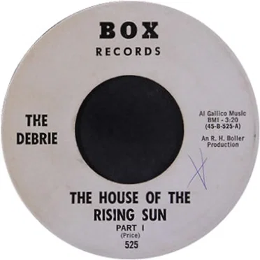 The House Of The Rising Sun Part I by The Debrie - album cover
