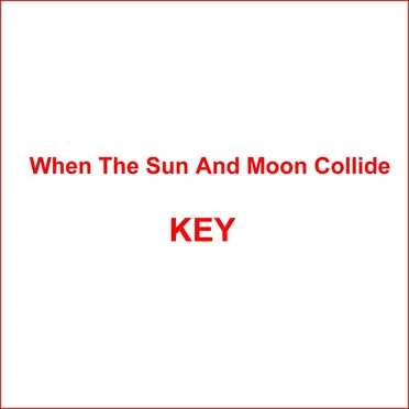 When The Sun And Moon Collide by Key - album cover