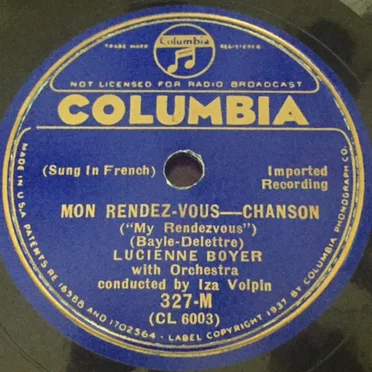 Mon rendez-vous / C'est toujours la même