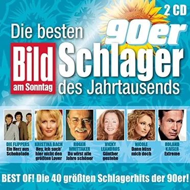 Bild am Sonntag: Die besten 90er Schlager des Jahrtausends by Various Artists - album cover