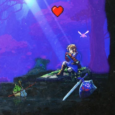 Zelda but it's lofi beats (slowed + reverb)