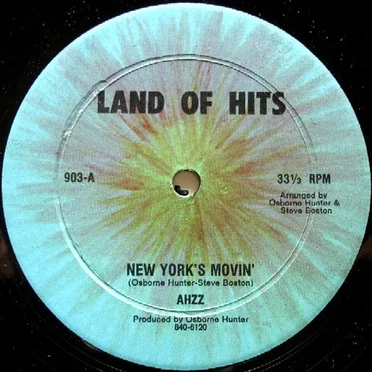 New York's Movin' by Ahzz - album cover