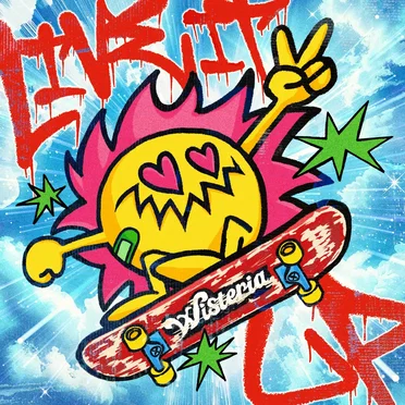 LIVE IT UP by Wisteria - album cover