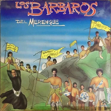 Los barbaros del merengue by Various Artists - album cover