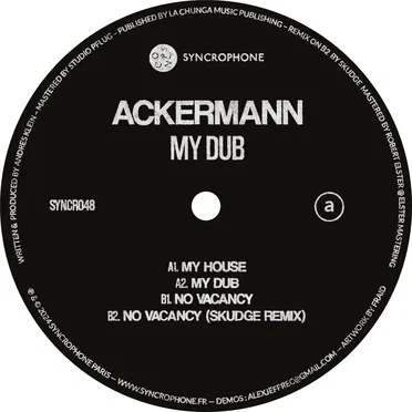 My Dub by Ackermann - album cover