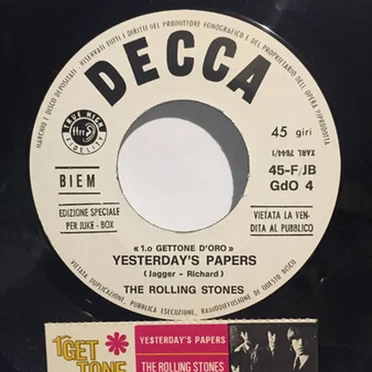 Yesterday’s Papers / Back Street Girl