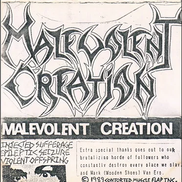 Demo I by Malevolent Creation - album cover