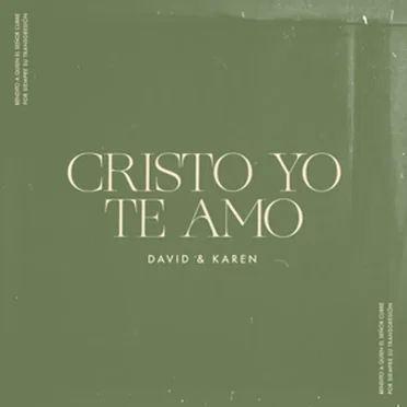 Cristo yo te amo