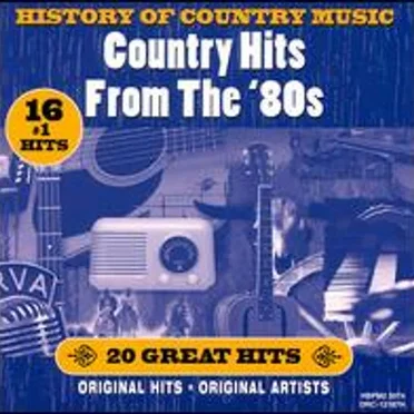 Country Hits from the '80s by Various Artists - album cover