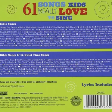 61 Songs Kids Really Love to Sing by Various Artists - album cover