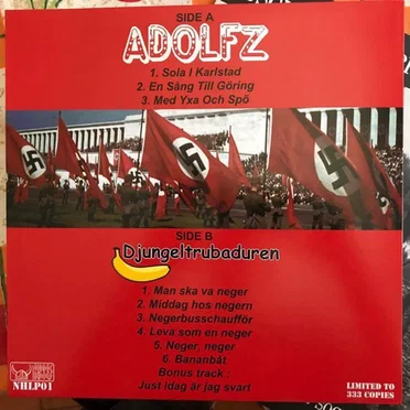 Adolfz, Djungeltrubaduren by Various Artists - album cover