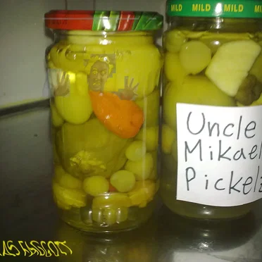 Uncle Mikael's Pickels by Texas Faggott - album cover