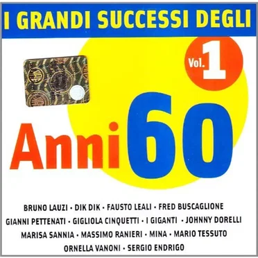 I grandi successi degli Anni 60 Vol.1 by Various Artists - album cover