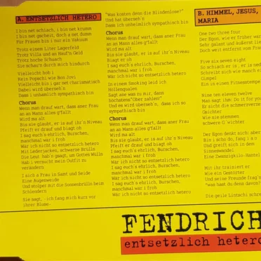 Entsetzlich hetero