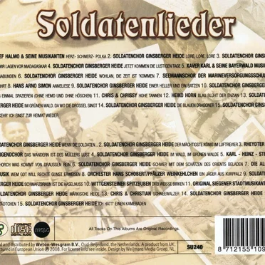 Soldatenlieder by Various Artists - album cover