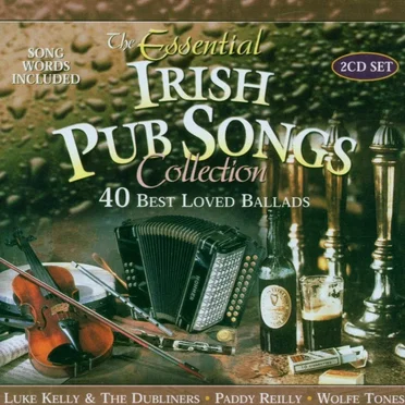 The Essential Irish Pub Songs Collection by Various Artists - album cover