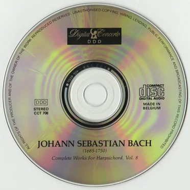 Complete Works for Harpsichord, Vol. 8: French Suites Nos. 1-5