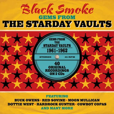 Black Smoke: Gems From the Starday Vaults 1961–1962 by Various Artists - album cover