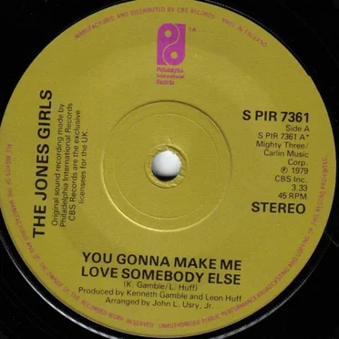 You Gonna Make Me Love Somebody Else