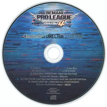 BEMANI PRO LEAGUE -SEASON 4- beatmania IIDX EP <beatnation DIRECTOR'S EDITION> by Various Artists - album cover