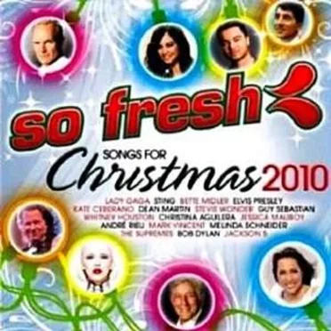 So Fresh Songs For Christmas 2010 by Various Artists - album cover