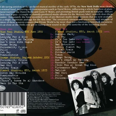 Private World: The Complete Early Studio Demos 1972–73