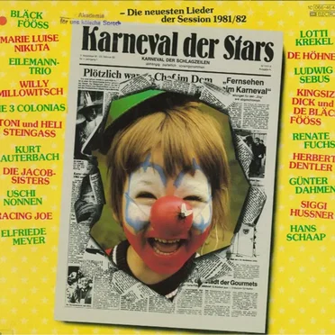 Karneval der Stars 11: Die neuesten Lieder der Session 1981/82 by Various Artists - album cover