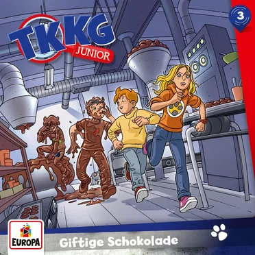 TKKG Junior 3: Giftige Schokolade by Frank Gustavus - album cover