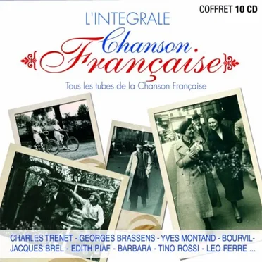 L’Intégrale Chanson Française by Various Artists - album cover