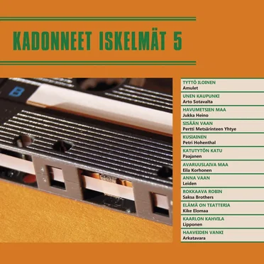 Kadonneet iskelmät 5 by Various Artists - album cover