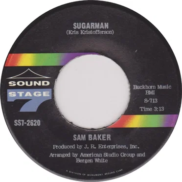 Sugarman / Strange Sensation by Sam Baker - album cover