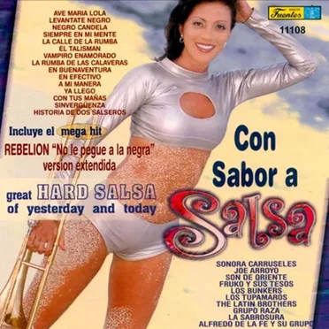 Con sabor a salsa by Various Artists - album cover