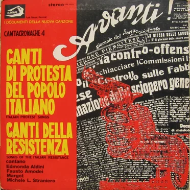 Canti di Protesta del Popolo Italiano by Cantacronache - album cover