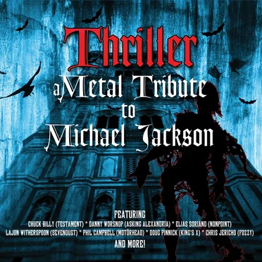 Thriller: A Metal Tribute to Michael Jackson by Various Artists - album cover