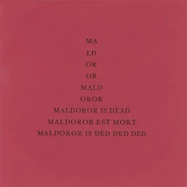 Maldoror Is Dead