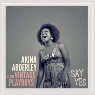 Say Yes by Akina Adderley & The Vintage Playboys - album cover