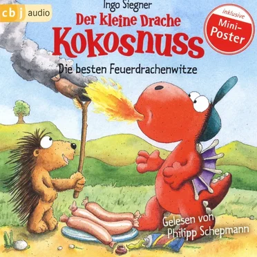 Der kleine Drache Kokusnuss: Die besten Feuerdrachenwitze by Ingo Siegner - album cover