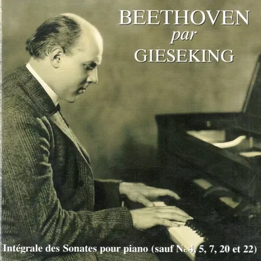 Beethoven par Gieseking