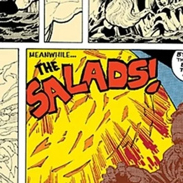 Meanwhile... by The Salads - album cover