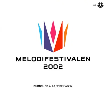 Melodifestivalen 2002 by Various Artists - album cover
