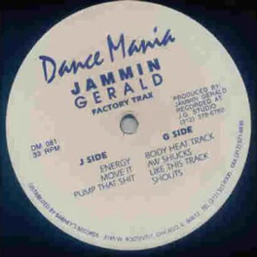 Factory Trax by Jammin Gerald - album cover