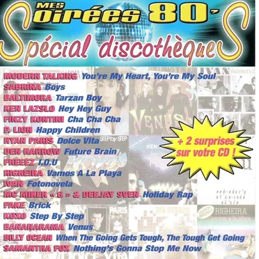 Mes soirées 80’s spécial discothèque by Various Artists - album cover