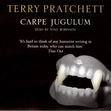Carpe Jugulum by Terry Pratchett - album cover