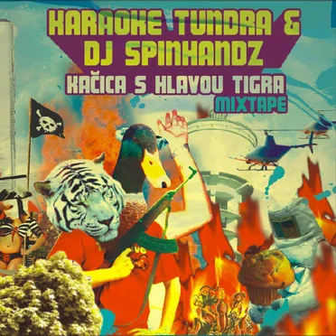 Kačica s hlavou tigra mixtape by Karaoke Tundra - album cover