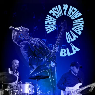 Blå