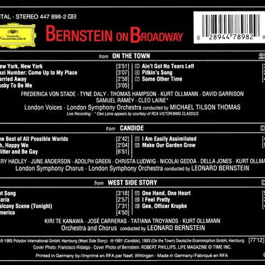 Bernstein On Broadway