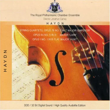 String Quartets: Op. 76 No. 3 in C major 'Emperor' / Op. 64 No. 5 in D major 'Lark' / Op. 1 No. 1 in B-flat major 'Hunt'