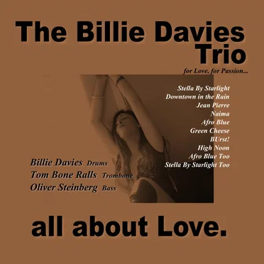 all about Love. by The Billie Davies Trio - album cover