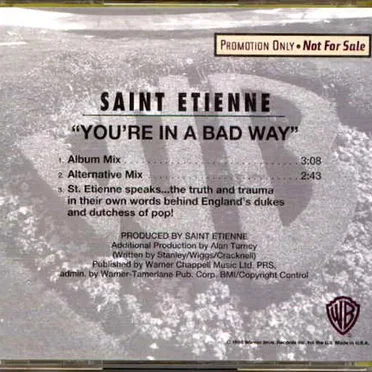 You’re in a Bad Way